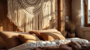 Macrame wall hanging handmade decoration- idea trendy wall handmade decoration ideas