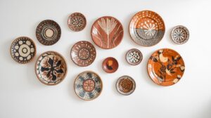 Handmade wall plates decoration-trendy wall handmade decoration ideas