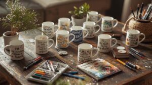 Hand-Painted Mugs or Glasses- DIY Gift Ideas That Are Cheap, Creative, and Loved by Everyone